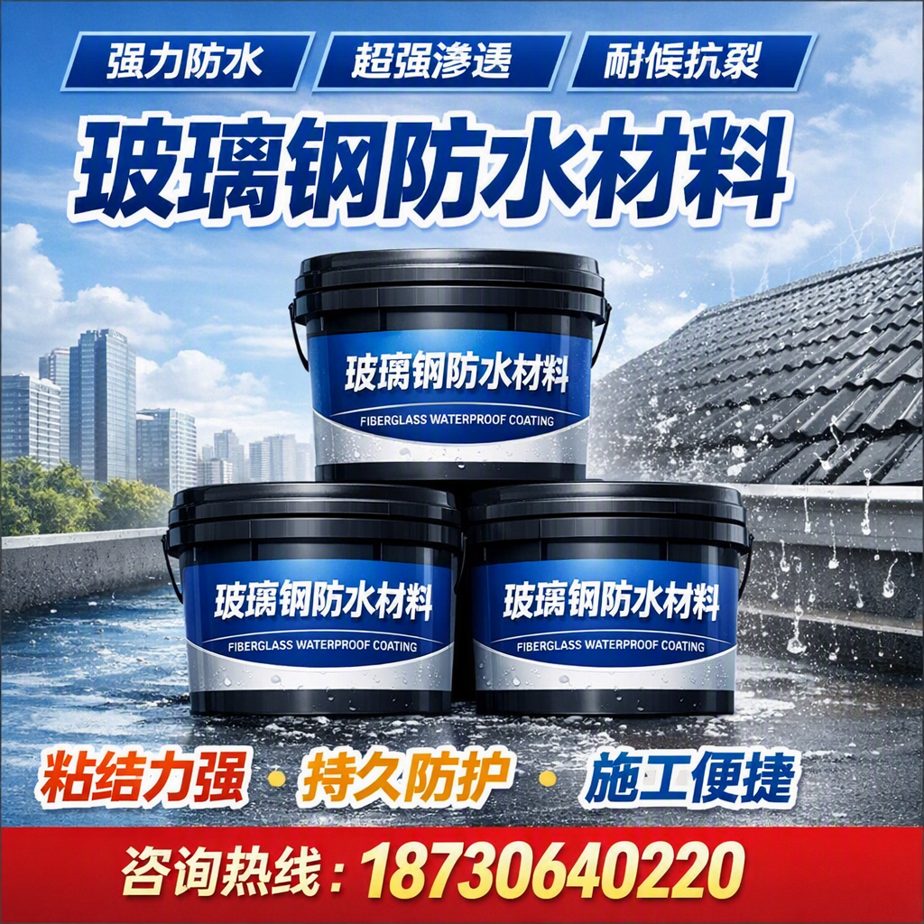 了解玻璃钢防水材料的市场趋势，景德镇 企业不可不知
